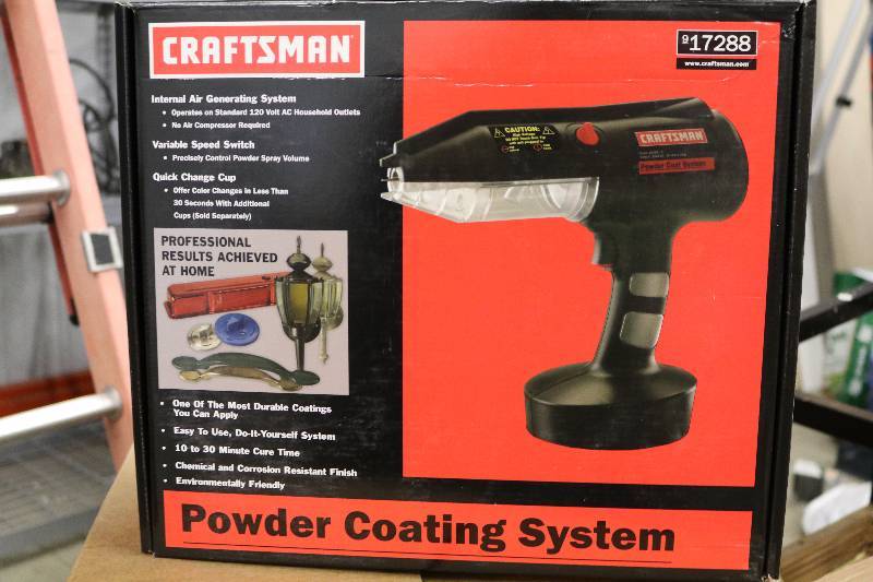 lot 76 image: Craftsman Powder  Coating System
