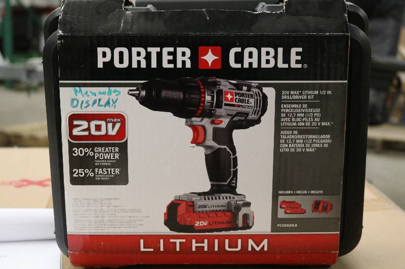 lot 99 image: Porter Cable Cordless Drill