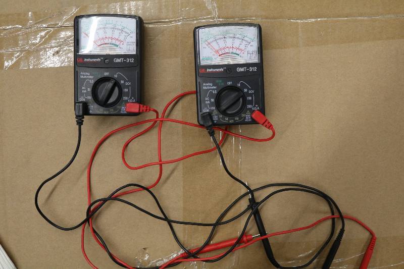 lot 121 image: 5 Function Analog Multimeters