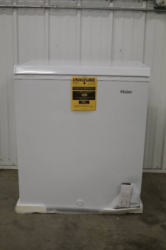lot 6 image: NEW Haier Small Chest Freezer