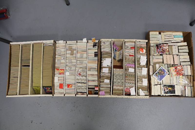 lot 60 image: 4 Boxes of Sports Cards