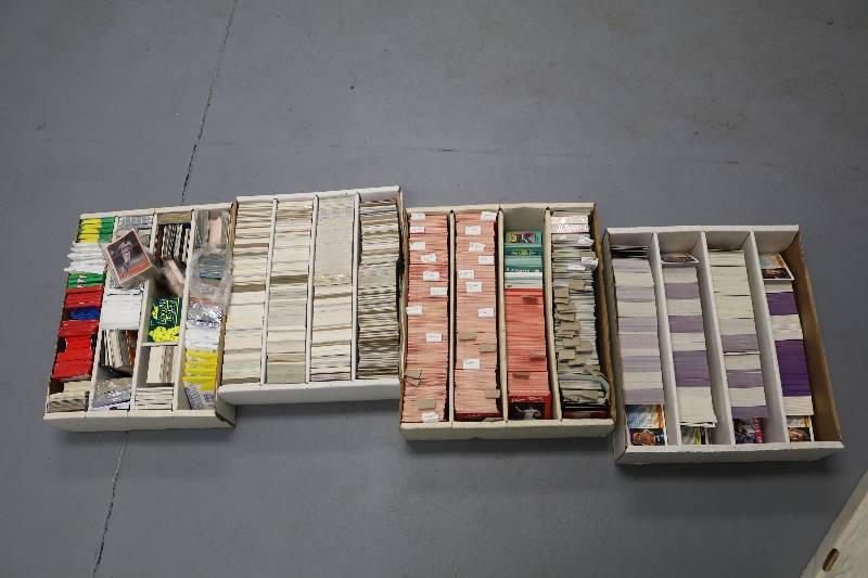 lot 62 image: 4 Boxes of Sports Cards