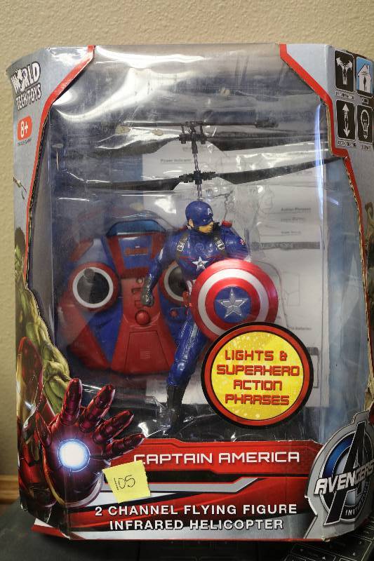 lot 67 image: RC Captain America Figure