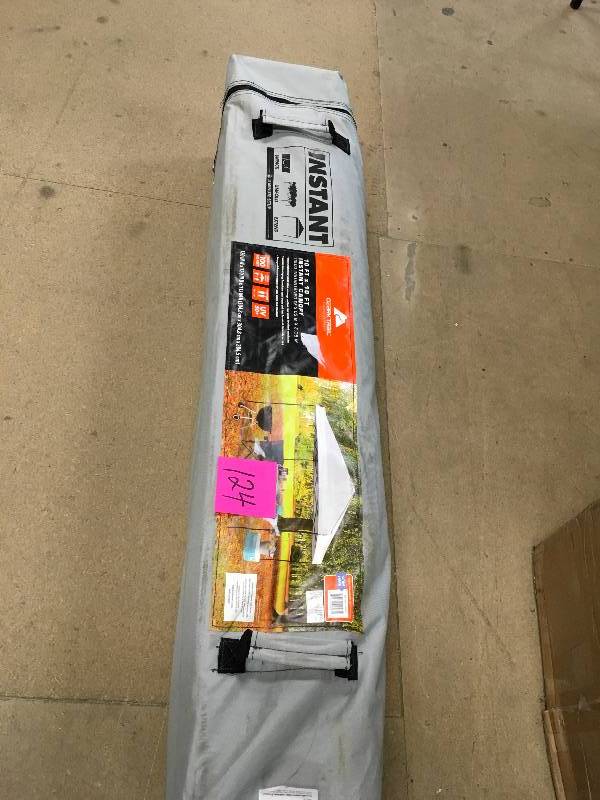 lot 124 image: Ozark Trail 10 x 10 Instant Canopy. Open Package not used