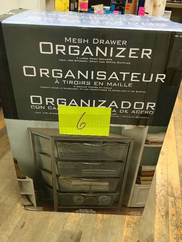 lot 6 image: Mesh Drawer Organizer