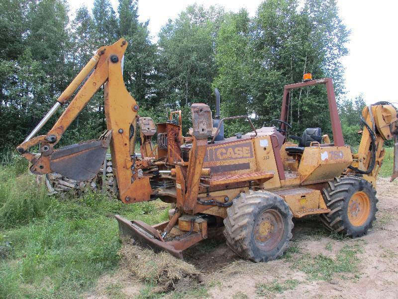 Case 760 Trencher