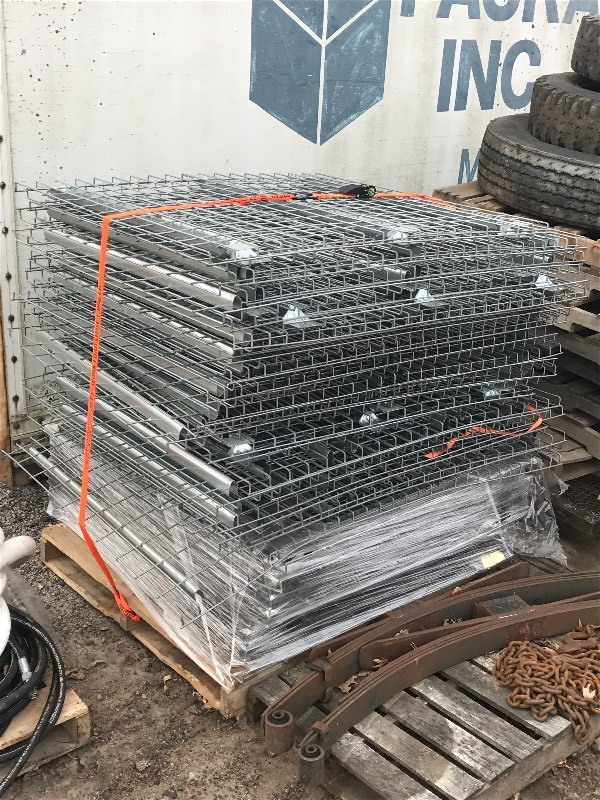 lot 1A image: Pallet Of Pallet Rack Shelf Grates