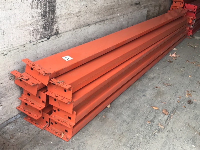lot 3 image: (9) Pallet Racking Load Beams