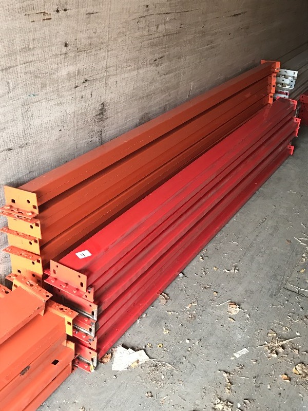 lot 4 image: (15) Pallet Racking Load Beams