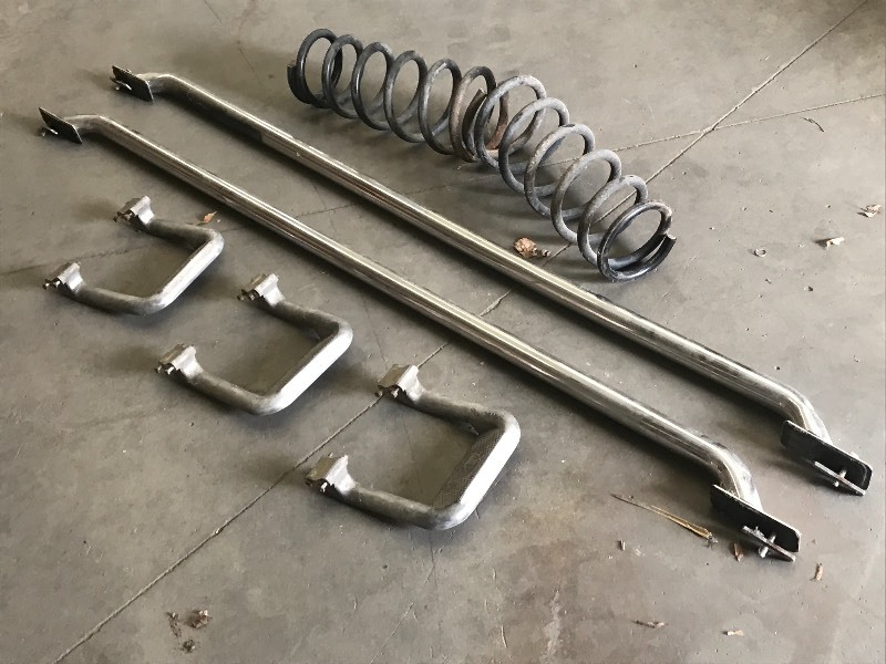 lot 22 image: Bed-Rail Bars, Truck Steps, Truck Springs