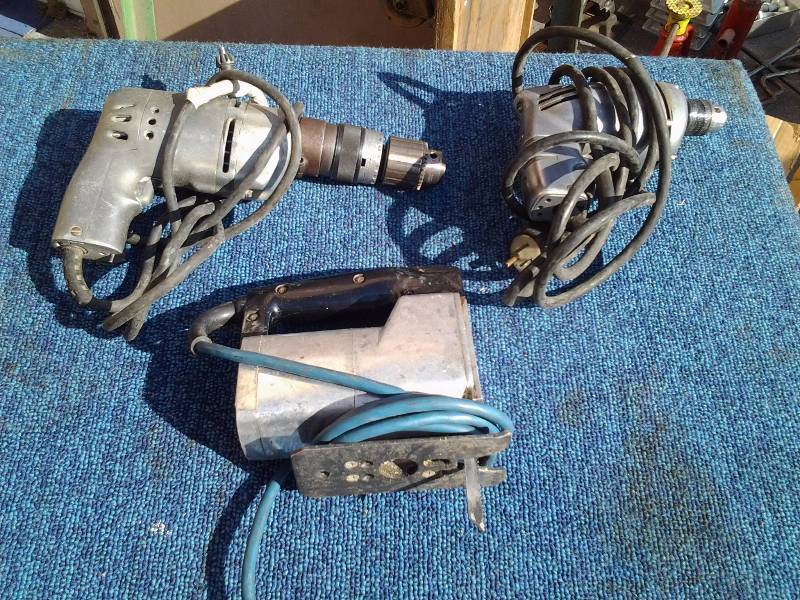 38 Inch Drill, Hammer Drill, Jig Saw
