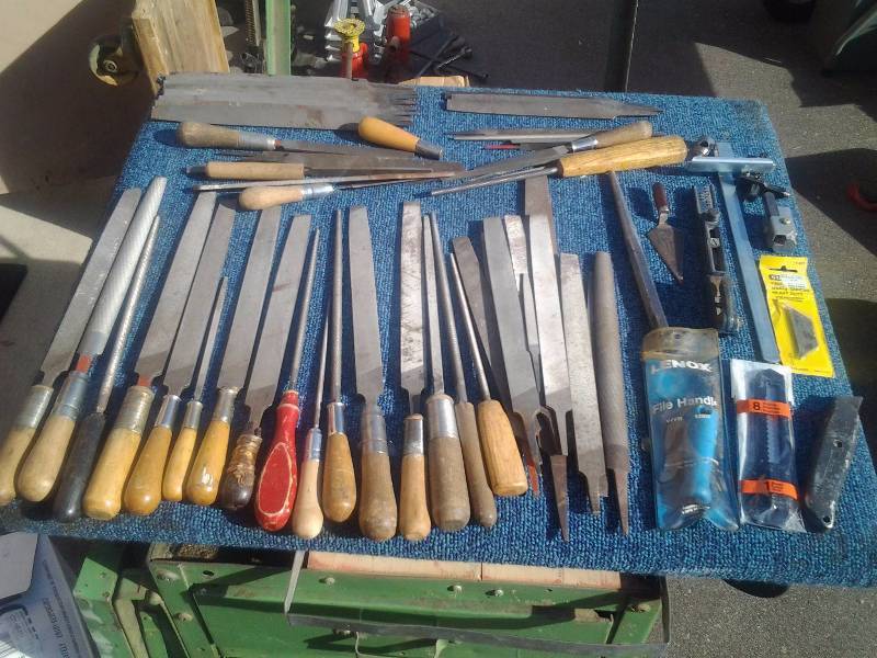 Large Lot Of Hand Files
