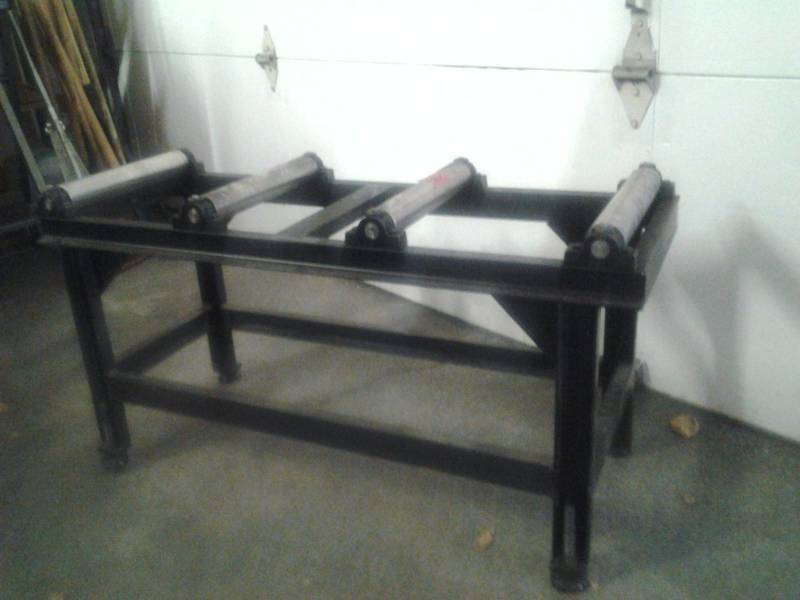 Heavy Duty Material Handling Roller Stand 39x14x21