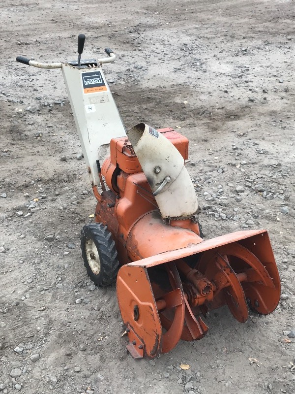 lot 14 image: Montgomery Wards Snow Blower