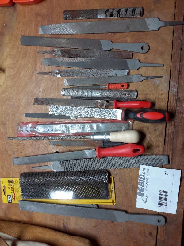 lot 71 image: Lot of Files and Rasps