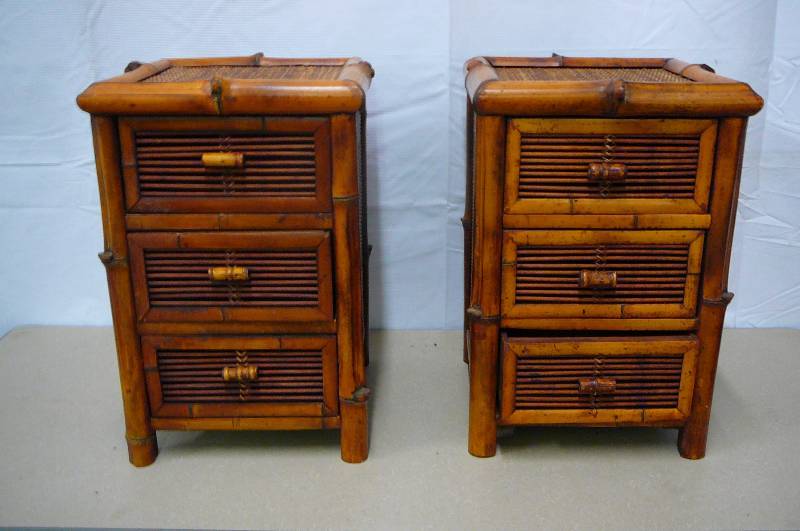 Bamboo End Tables