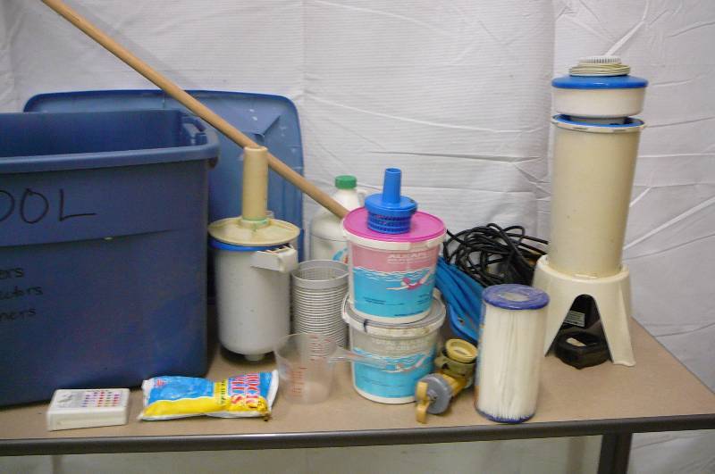Lot Of Misc. Pool Items