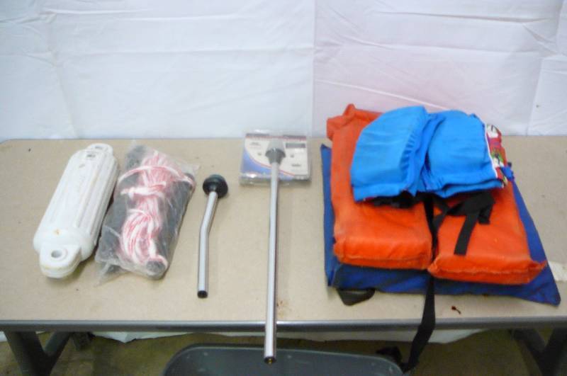 Lot of Boating Items
