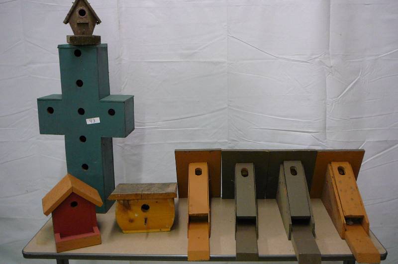 Lot of Bird Houses