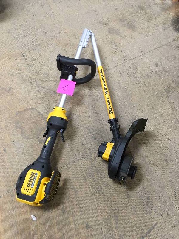 Dewalt String Trimmer 20V XR Brushless Tool only in like new condition