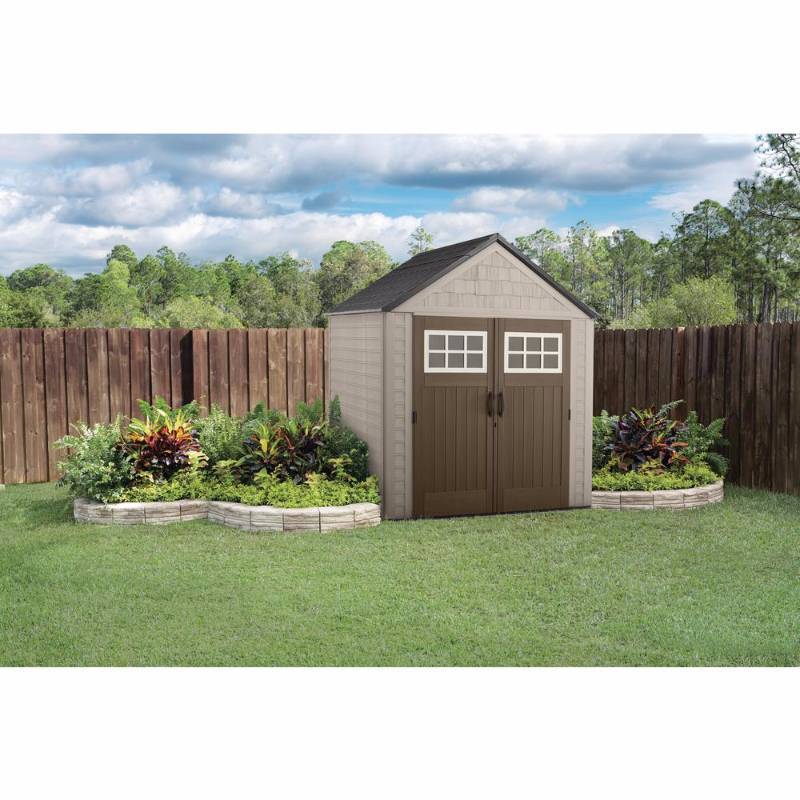 rubbermaid big max 7 ft. x 7 ft. storage shed mn home