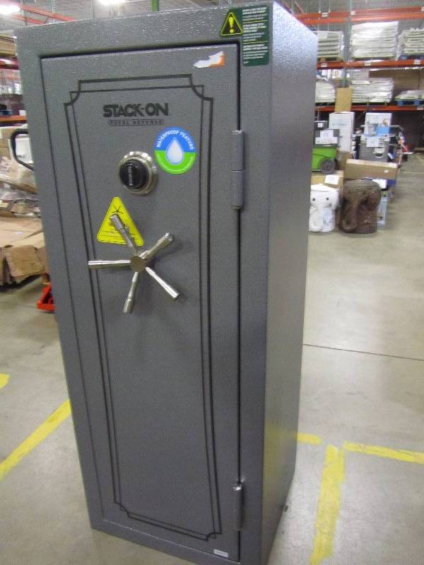 lot 61 image: Total Defense 24-Gun FireWaterproof Combination Lock Safe