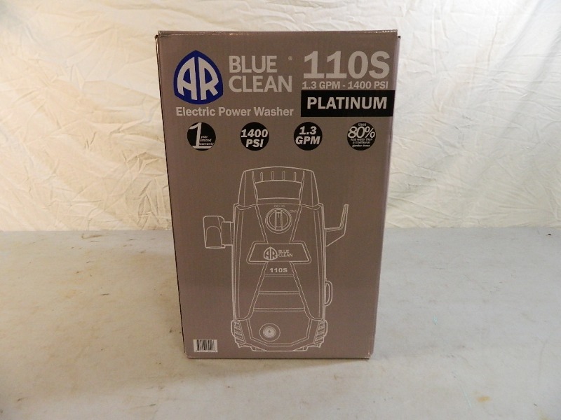 lot 8 image: New Blue Clean Platinum Pressure Washer