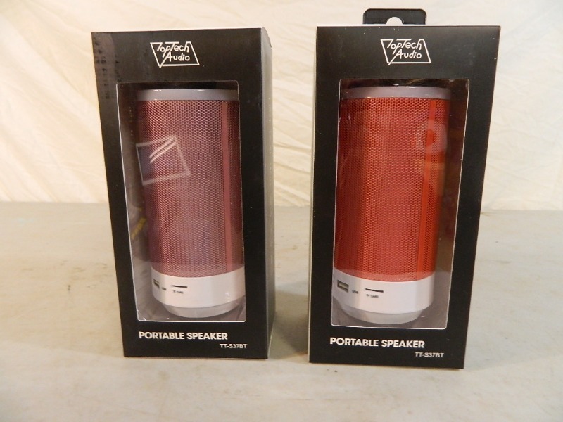 lot 77 image: 2 New Wireless Speakers