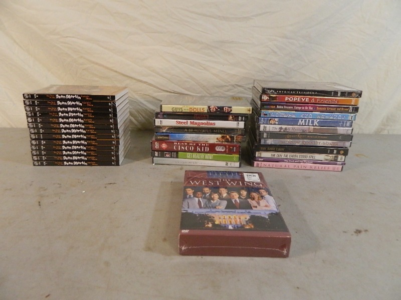 lot 88 image: New Sealed DVDS