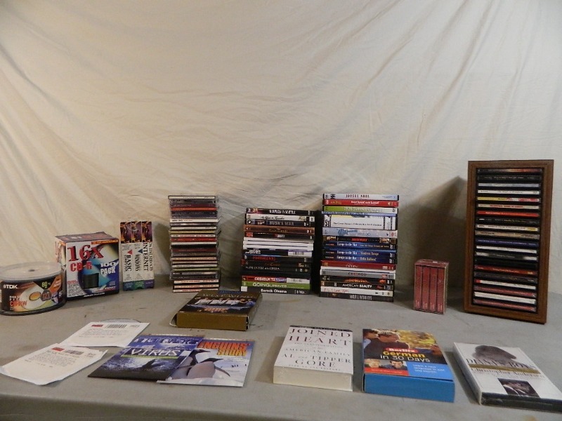 lot 98 image: Cds, Dvds, More