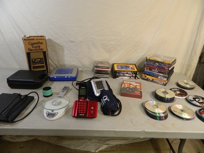 lot 150 image: Dvds and Electronics
