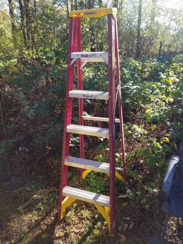 lot 12 image: Werner Ladder, 6Ft, 225lb Capacity