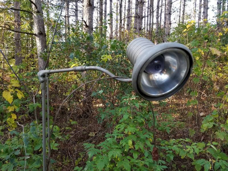 lot 29 image: Vintage Steampunk Floor Lamp, 62