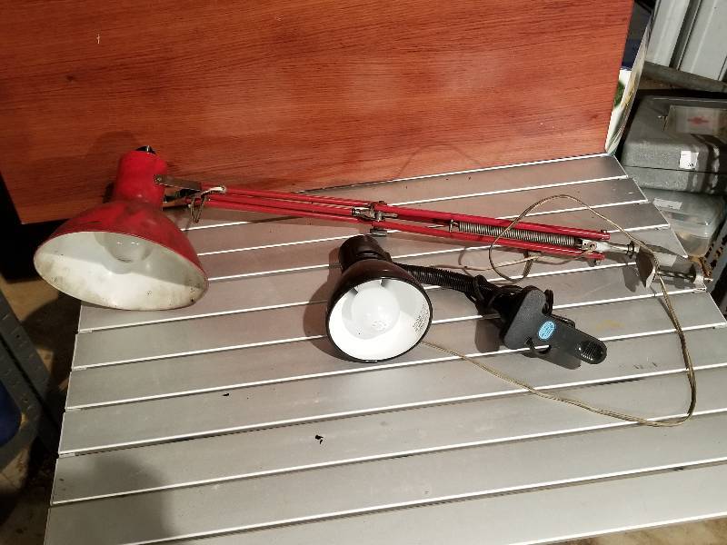 lot 109 image: Lot - Workshop TableDesk Lights