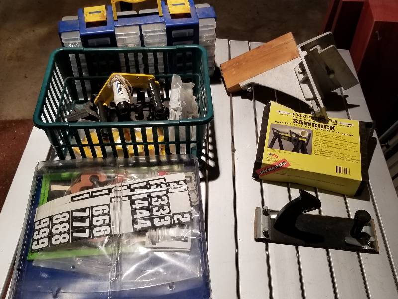 lot 135 image: Lot - NailsScrews, etc in Organizer