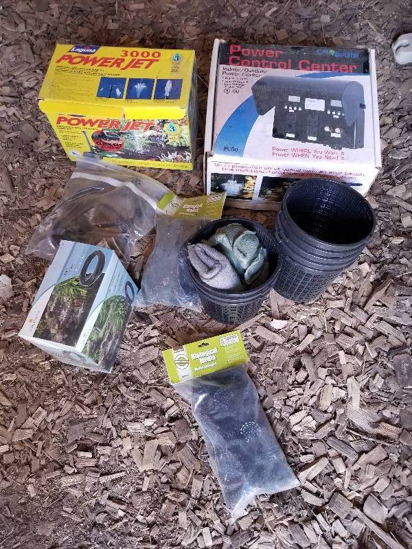 lot 214 image: Lot - Pond Power Control Center, Misc Pond Accessories