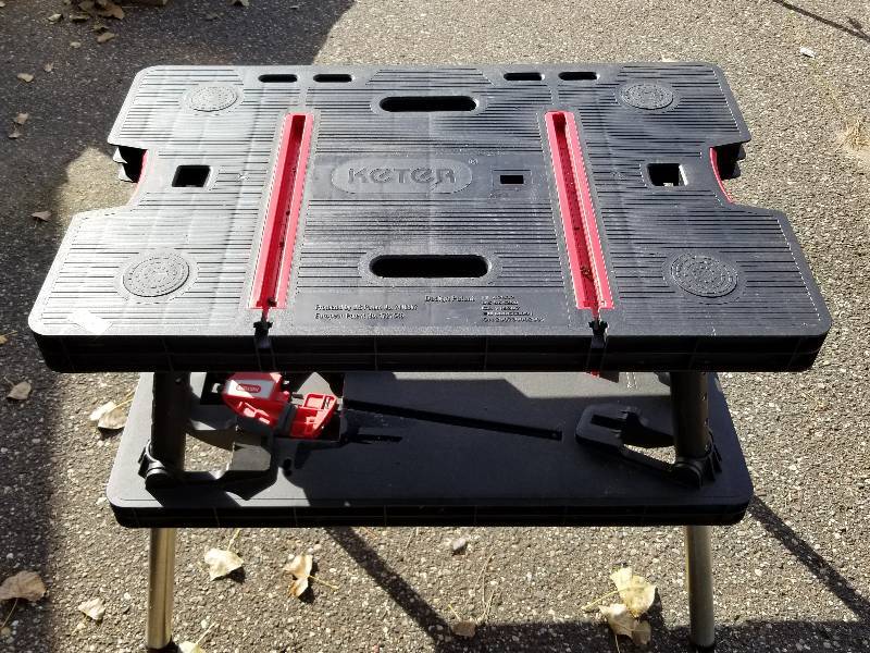 lot 249 image: Keter Folding Work Table