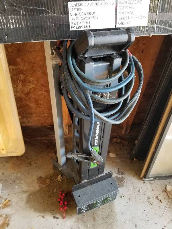 lot 253 image: Genesis Clamping Work Station, Battery Cable