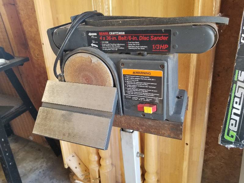 Craftsman 4x36" Belt Sander, 1/3hp HiLo 24ft Camper, 17ft Canoe, John