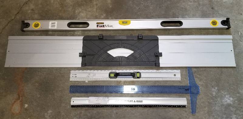 lot 310 image: Circular Saw Rail Guide, Levels, Etc