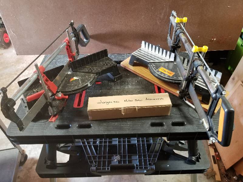 lot 328 image: Lot - Miter Saws (Jorgensen, etc)