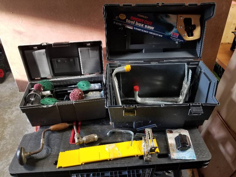 lot 345 image: Toolboxes with Misc Content