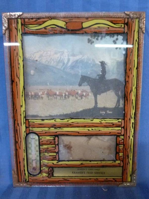 Vintage Advertisement Thermometer