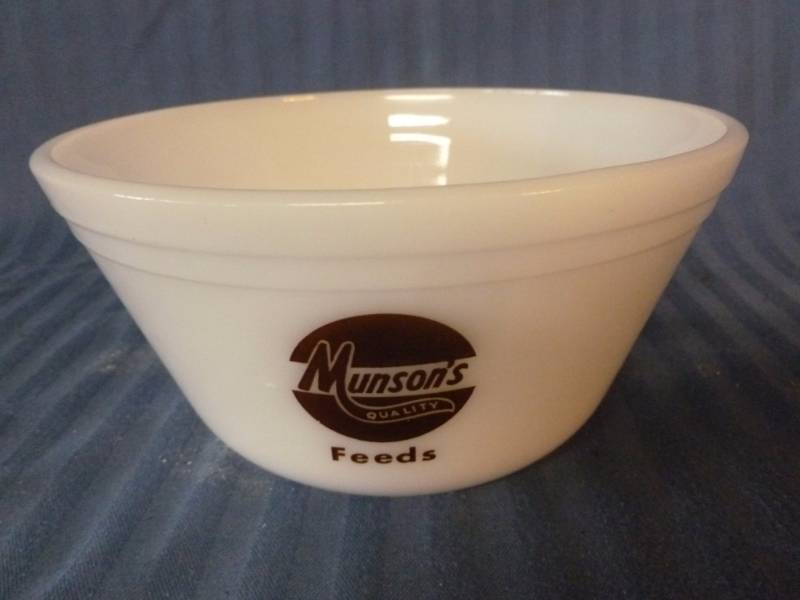 Vintage Advertisement Bowl