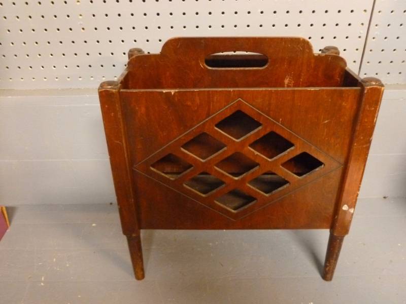 Vintage Magazine Stand