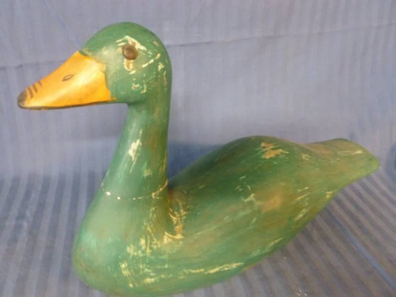 Wooden Duck Decoration