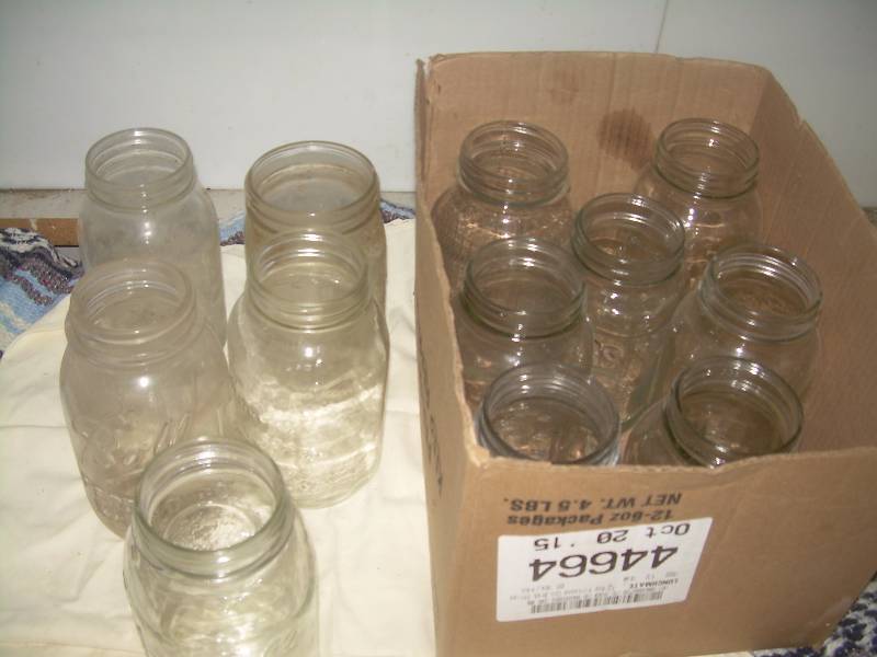 1 DOZ BALL AND KERR JARS