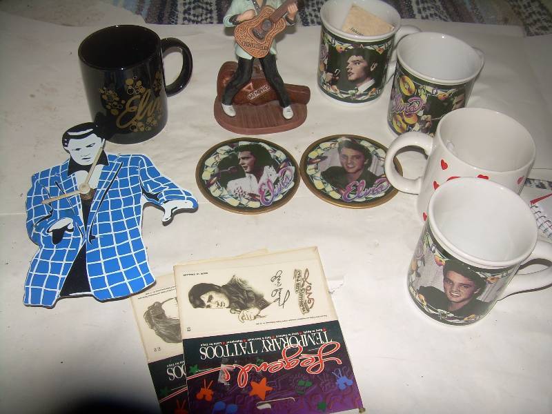 MULTIPLE ELVIS ITEMS