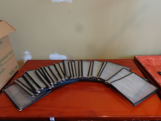 lot 22 image: Plastic Menu Covers