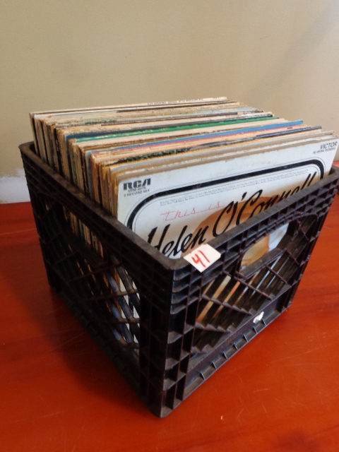 lot 41 image: Vintage Vinyl Records